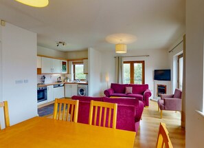 Open Plan Area at Lakeside Holiday Homes in Killaloe County Clare 