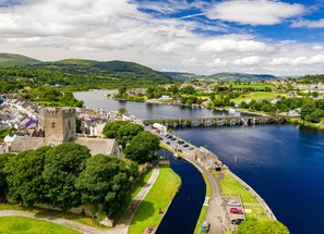 Aerial View of Lough Derg and Killaloe