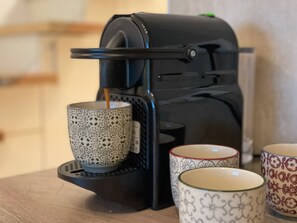 Kaffe och/eller kaffebryggare