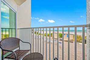 Private Balcony with Beach View