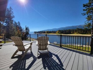 View from little cabin deck 