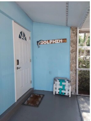 Front Entry to Unit - Dolphin