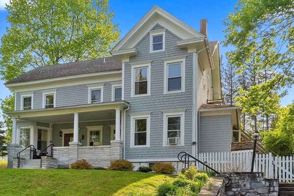 Restored Victorian home. Five-minute walk to downtown Lee. 