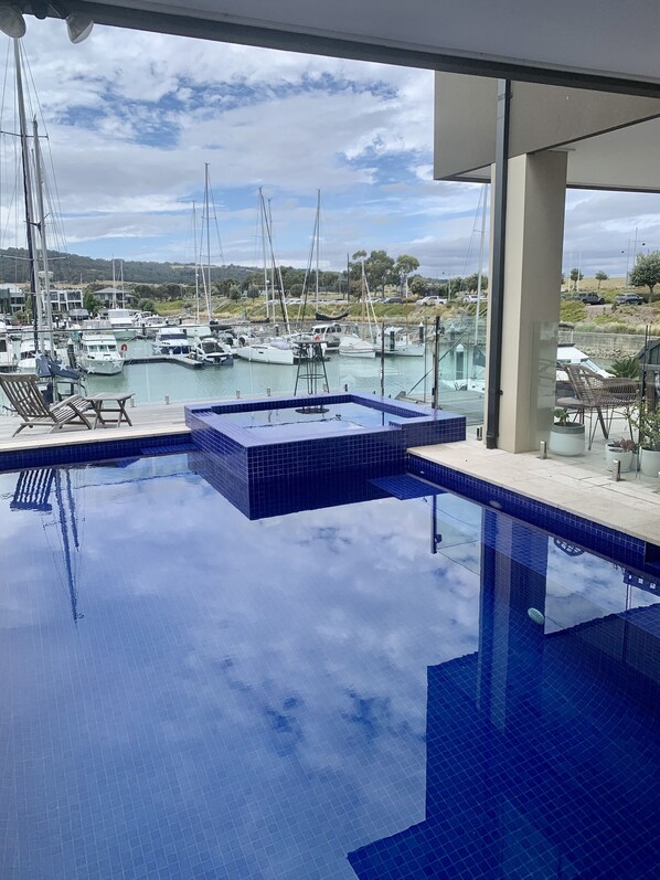 Pool and spa
