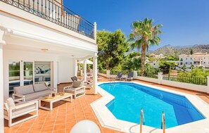 Relax around the pool