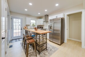 Kitchen | Free WiFi | Central A/C | Single-Story Home
