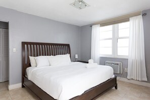 King Size Bed in Large Bedroom