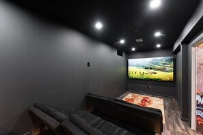 It’s the kind of place that brings families together for fun and relaxation. One guest shared, “Great place for family to share quality time. Game room was great. Lots of games to play. Movie theater was great. Very comfortable.”