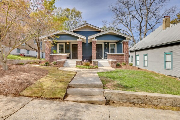 Birmingham Vacation Rental | 2BR | 1BA | Stairs Required | 1,000 Sq Ft