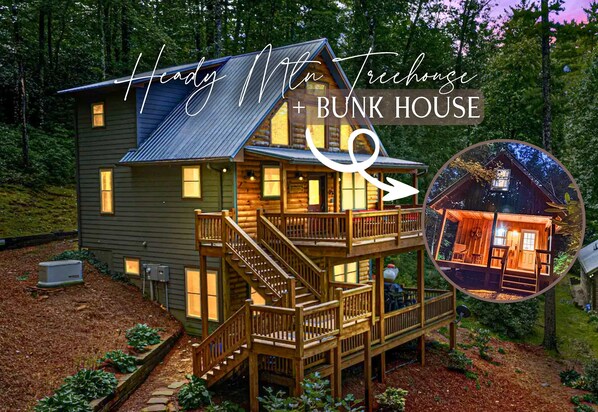 Welcome to Heady Mtn Treehouse + Bunkhouse!