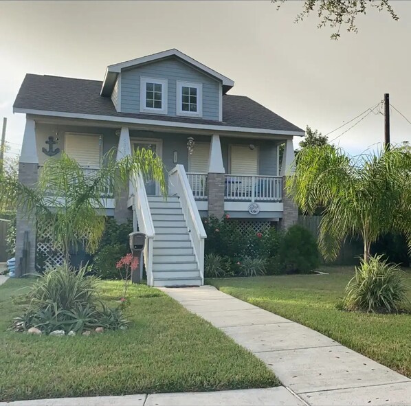 Steet view of the house