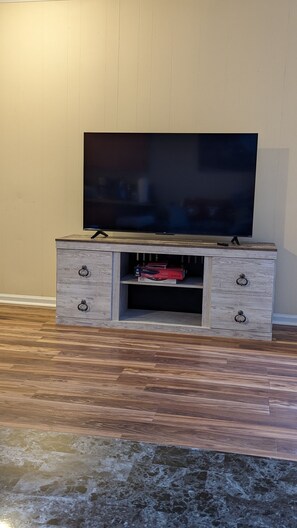 55 inch TV and DVD Player
