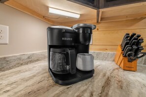 Kaffe och/eller kaffebryggare