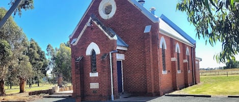 Welcome to the Vines a gothic revival style 1913 church conversion.