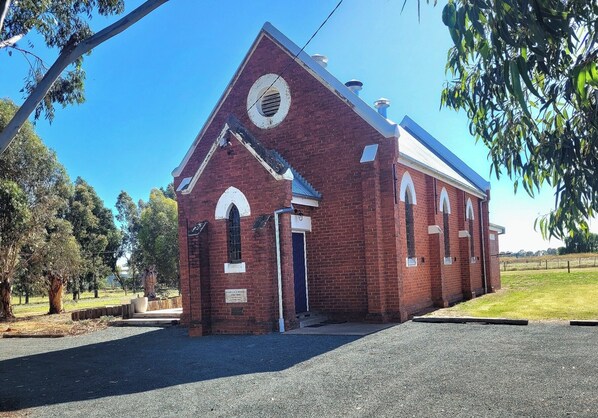 Welcome to the Vines a gothic revival style 1913 church conversion.