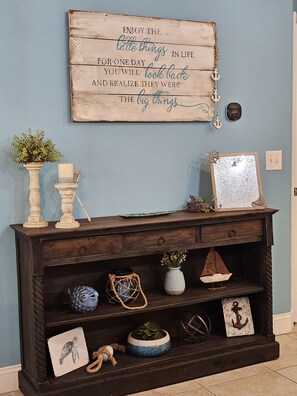 Dining Room-" Enjoy the little things"