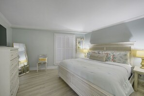 Additional view of the master bedroom.