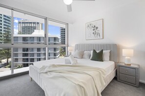 Master Bedroom features a luxury King Bed, walk-in-robe and a private ensuite