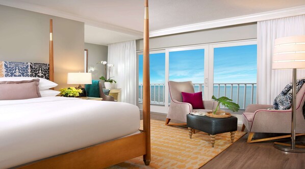 View from Bedroom of One Bedroom Gulf Front Suite
