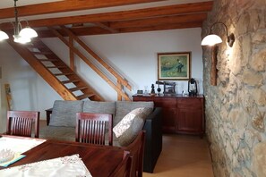 Living and dining room