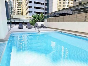 Newly renovated outdoor pool