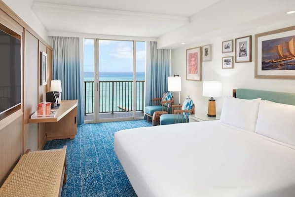 Ocean Front Suite with 1 King bed. The actual unit will be assigned upon check-in.