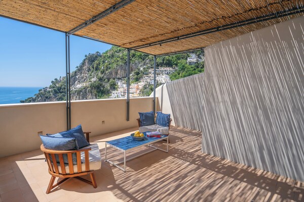 Villa Romito - Sea View, Central Location, Comfort, Garden & Terraces - Positano