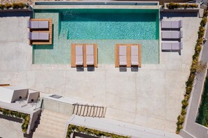 The Pool Area From Above