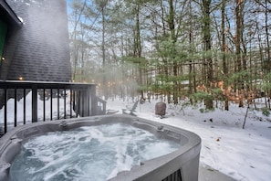 Bain à remous extérieur