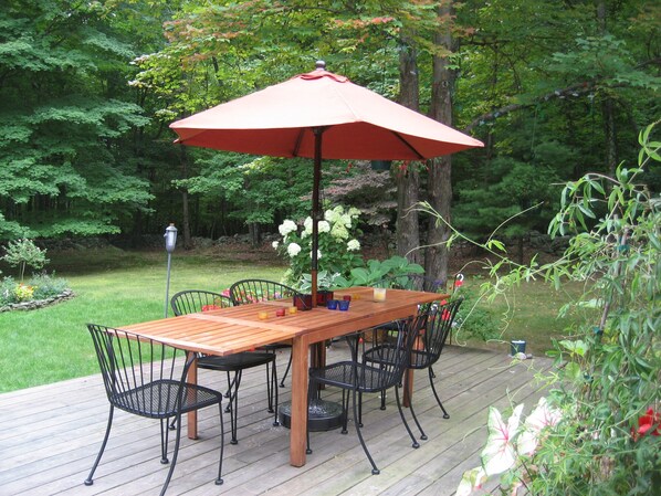 Rear deck
