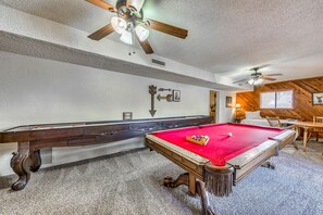 Game Room | 1st Floor | Pool Table | Shuffleboard