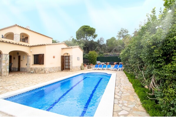 Swimming Pool & Patio area