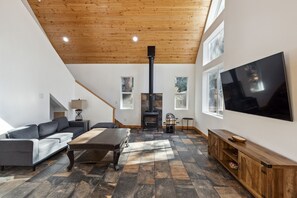 Indoors, Floor, Flooring, Furniture, Living Room