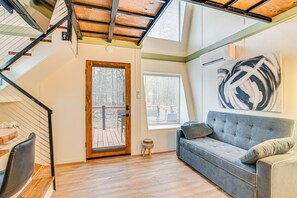 Living Area | Full Sleeper Sofa | 1st Floor