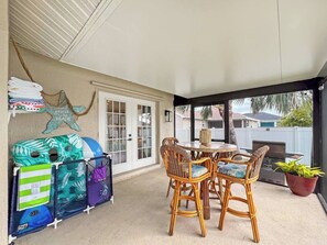 Pool Toys & High Top Bar Table