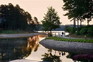 Lake trail. One of the many beautiful walking trails.