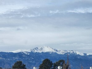 mountain from the property up stairs