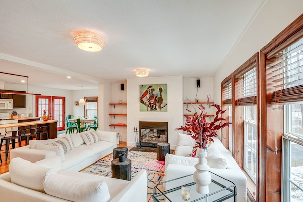 Catskill Vacation Rental | 5BR | 3.5BA | 3,200 Sq Ft | Stairs Required