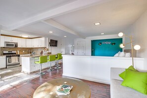 Living Area | Dining Bar | Kitchen