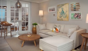 Seaside Suite Living Room