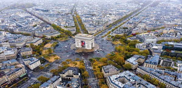 Vue aérienne