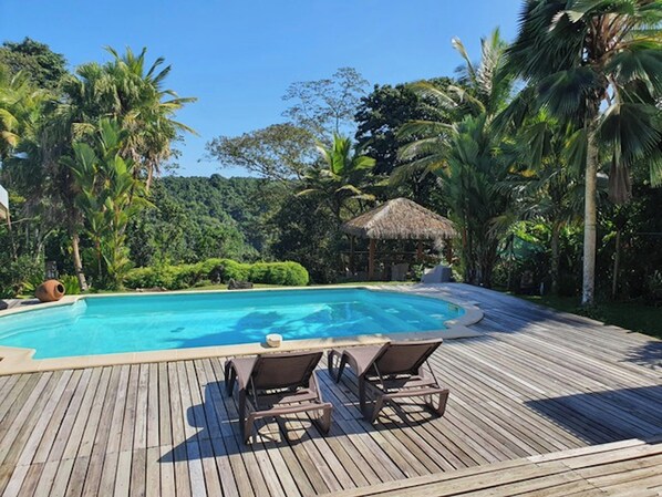 Swimming pool view