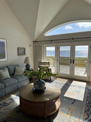 Living room on the main level