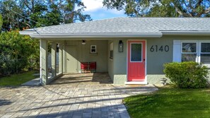 Entry from Front Door and Through Carport