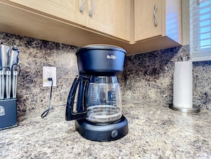 Full size coffee maker.