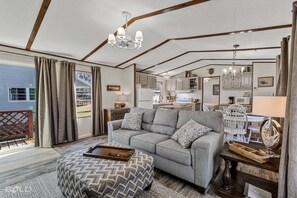 The super cozy cabin has everything provided! Just pack your bags!