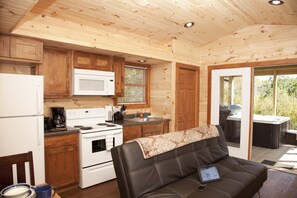 Full Kitchen with Living Area