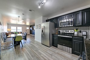 Kitchen & Dining Area | Keyless Entry