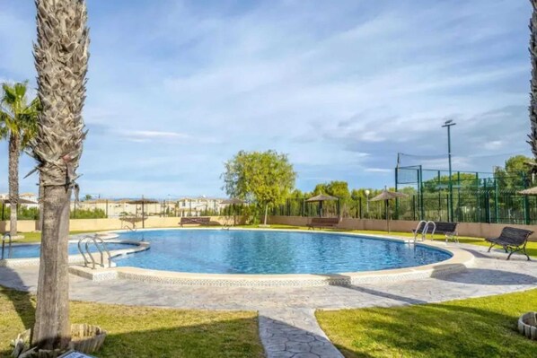Swimming pool view