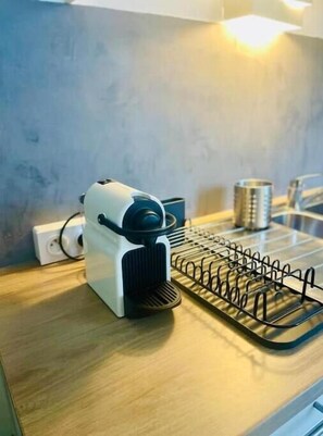 Kaffe och/eller kaffebryggare